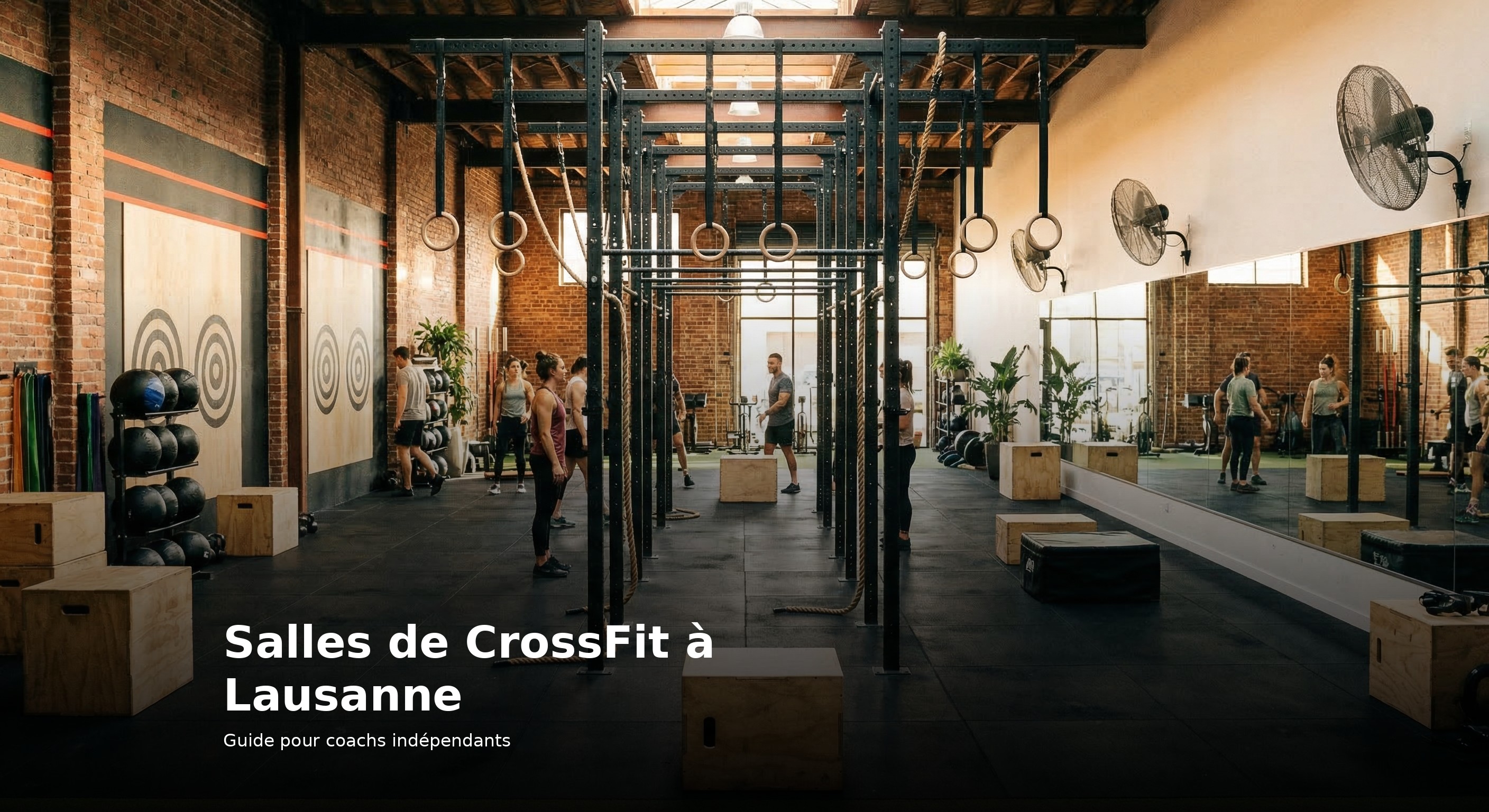 Les meilleures salles de CrossFit à Lausanne et région pour coachs indépendants